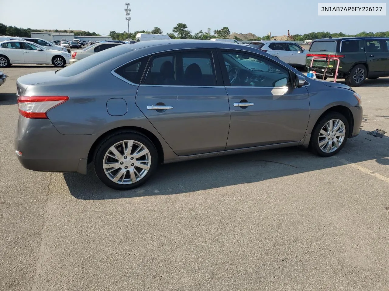 2015 Nissan Sentra S VIN: 3N1AB7AP6FY226127 Lot: 65489564