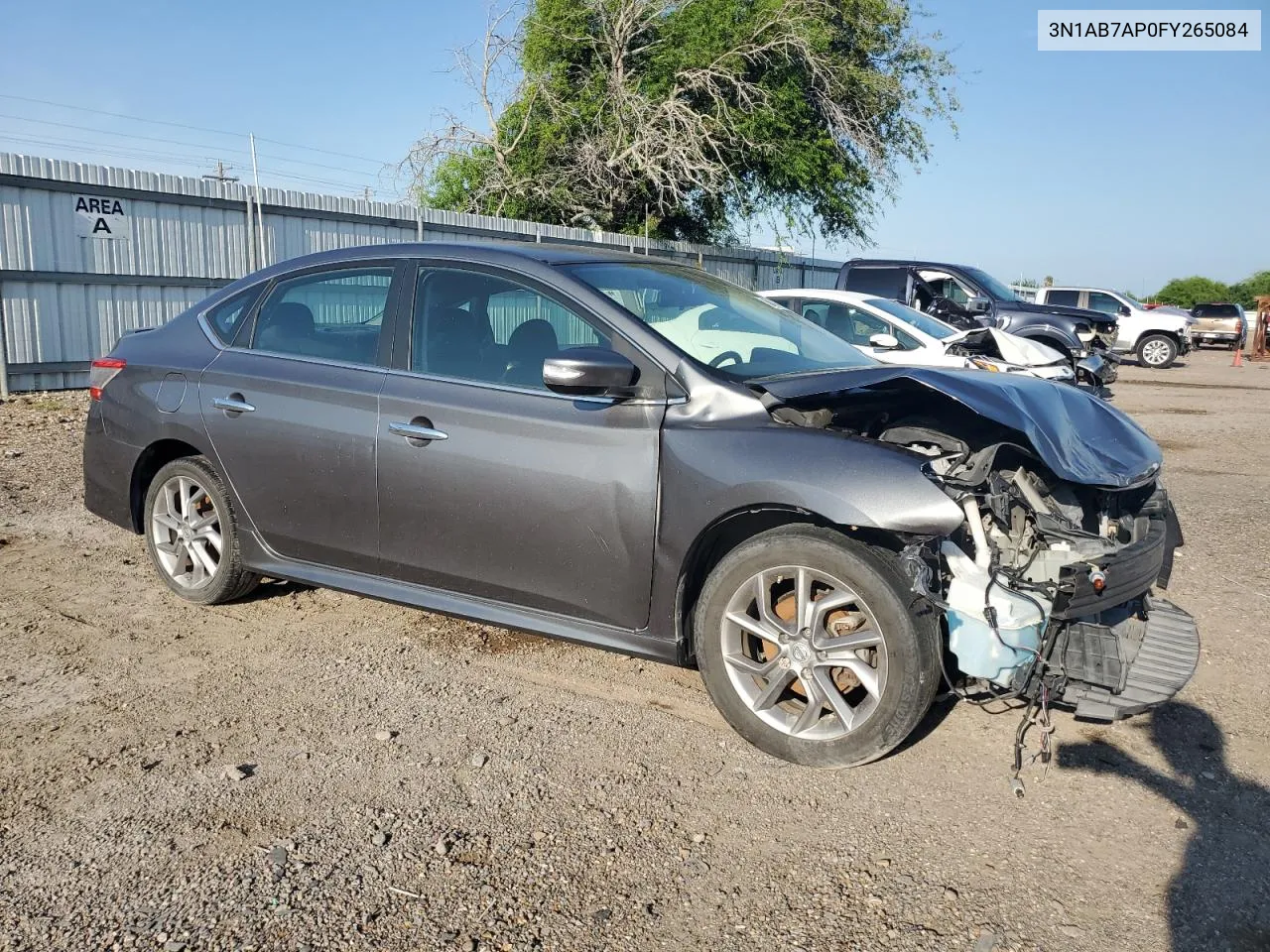 2015 Nissan Sentra S VIN: 3N1AB7AP0FY265084 Lot: 66474724