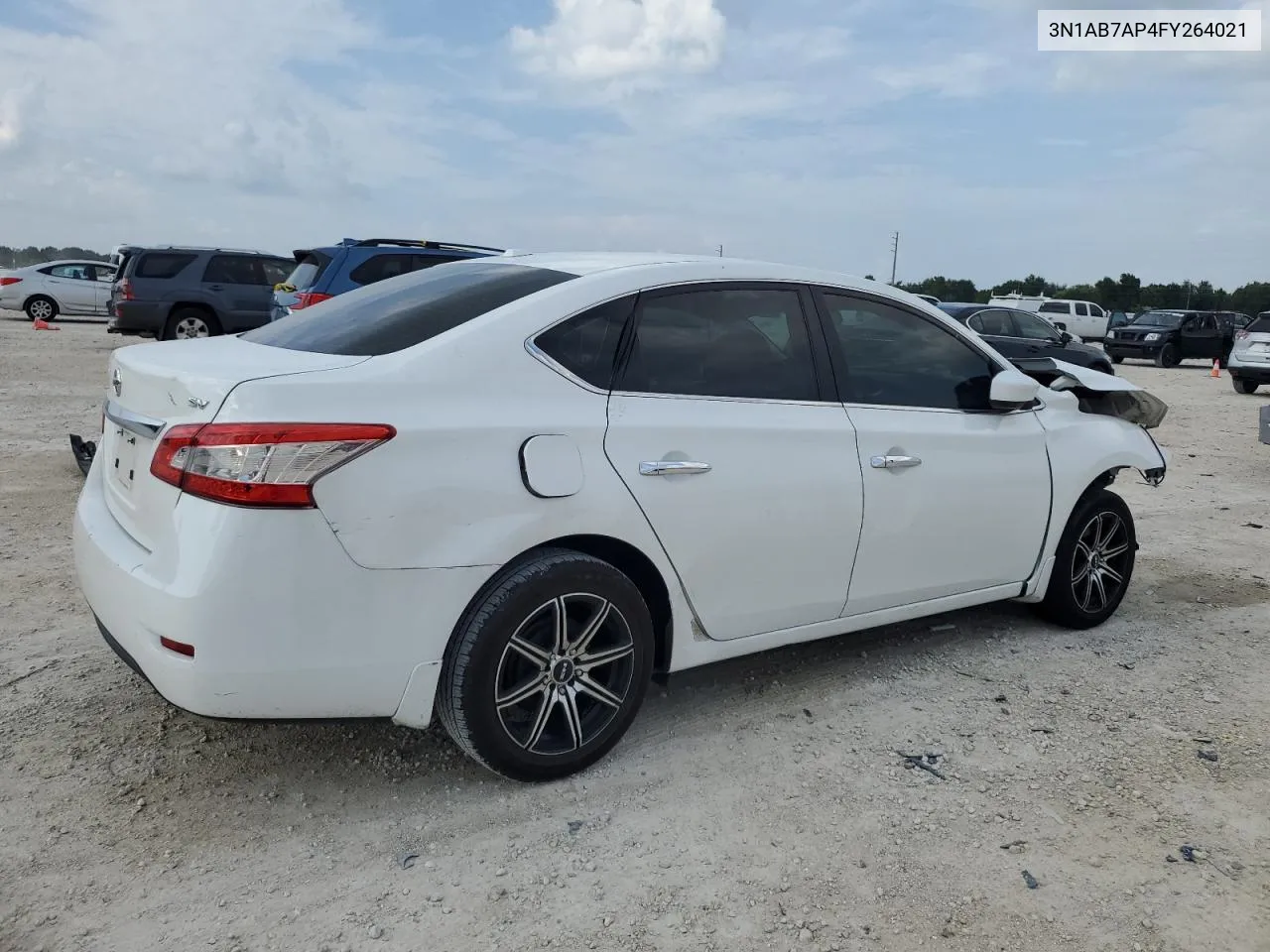 2015 Nissan Sentra S VIN: 3N1AB7AP4FY264021 Lot: 66757114