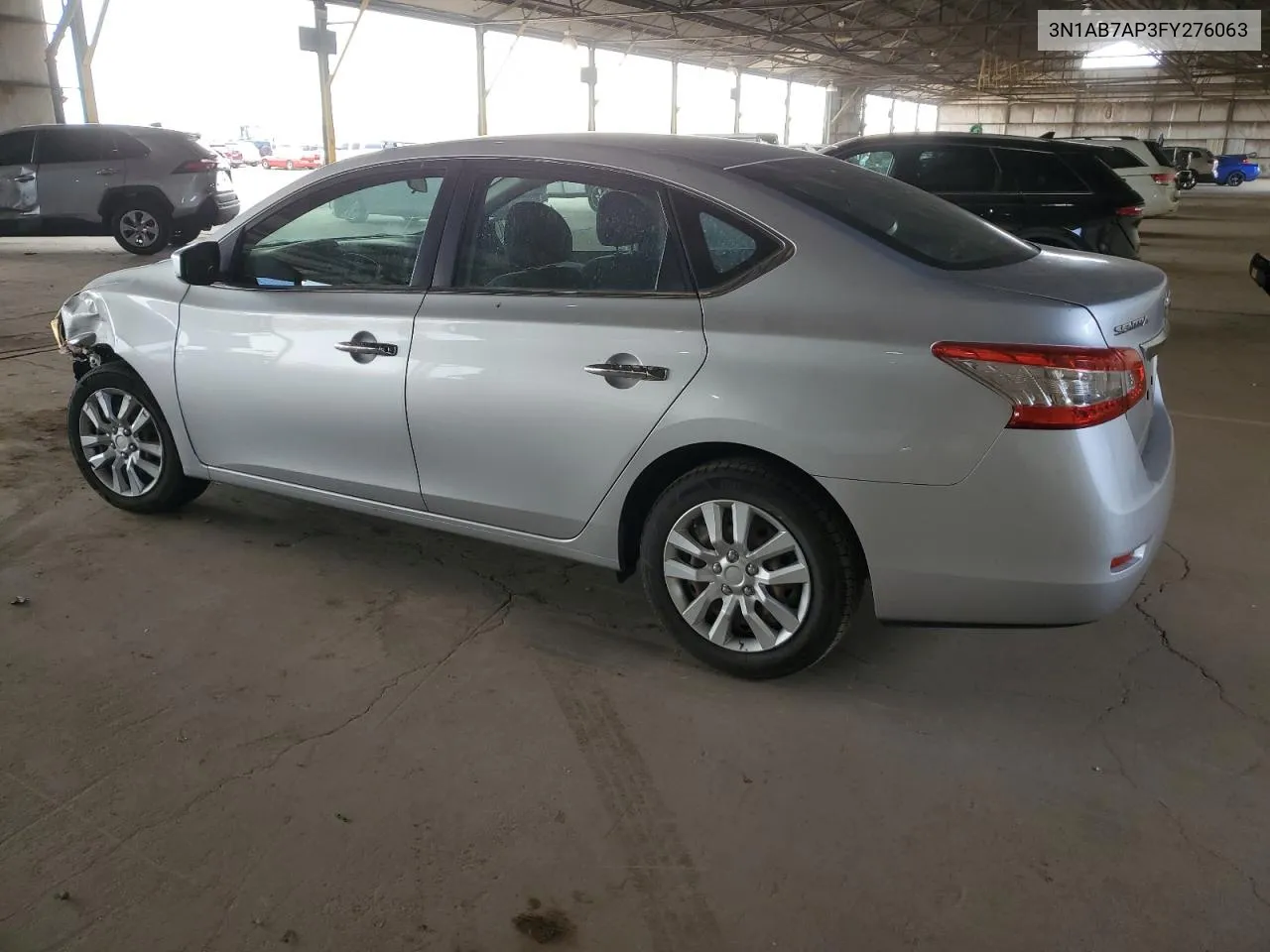 2015 Nissan Sentra S VIN: 3N1AB7AP3FY276063 Lot: 67102294