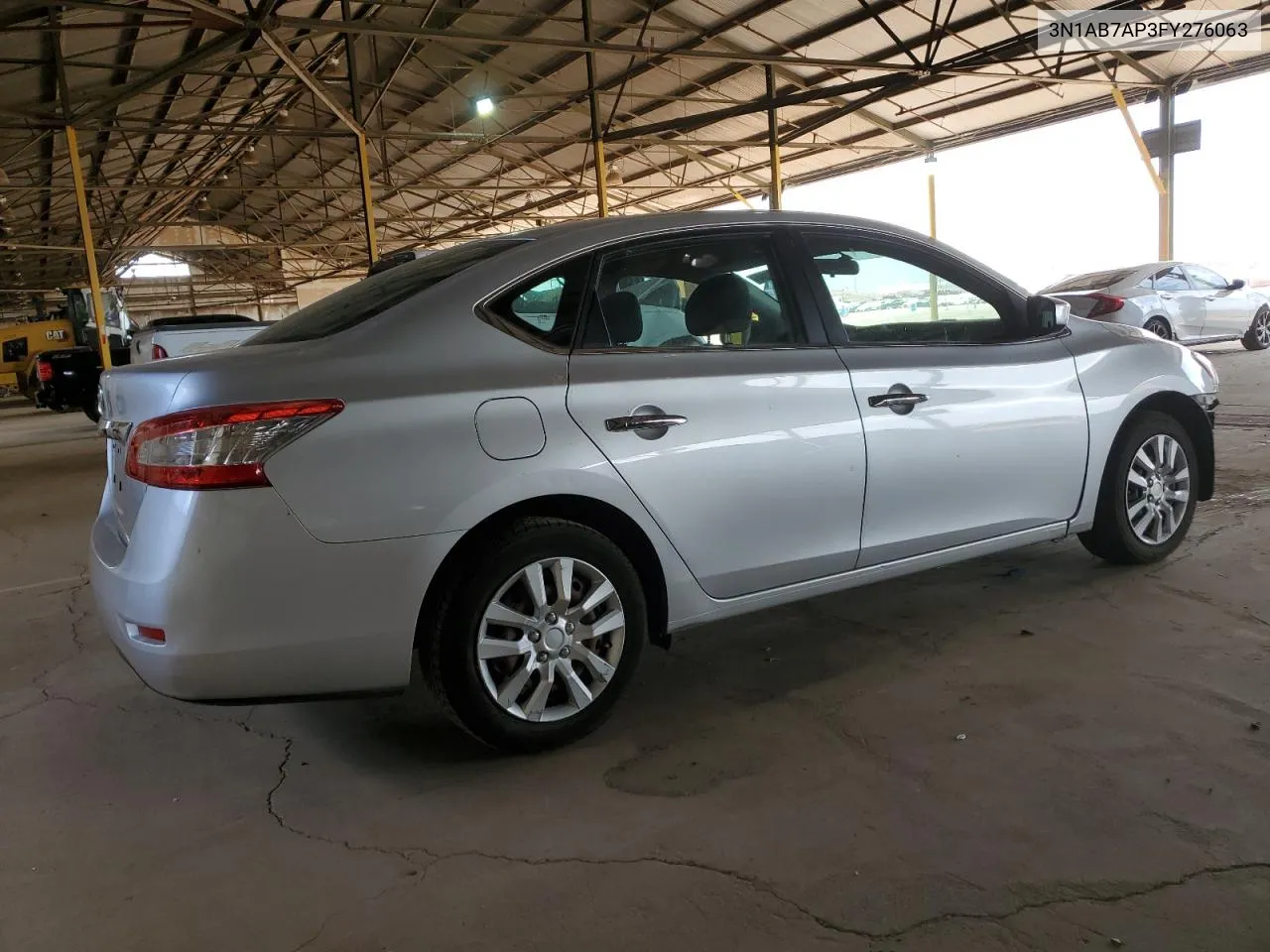 2015 Nissan Sentra S VIN: 3N1AB7AP3FY276063 Lot: 67102294