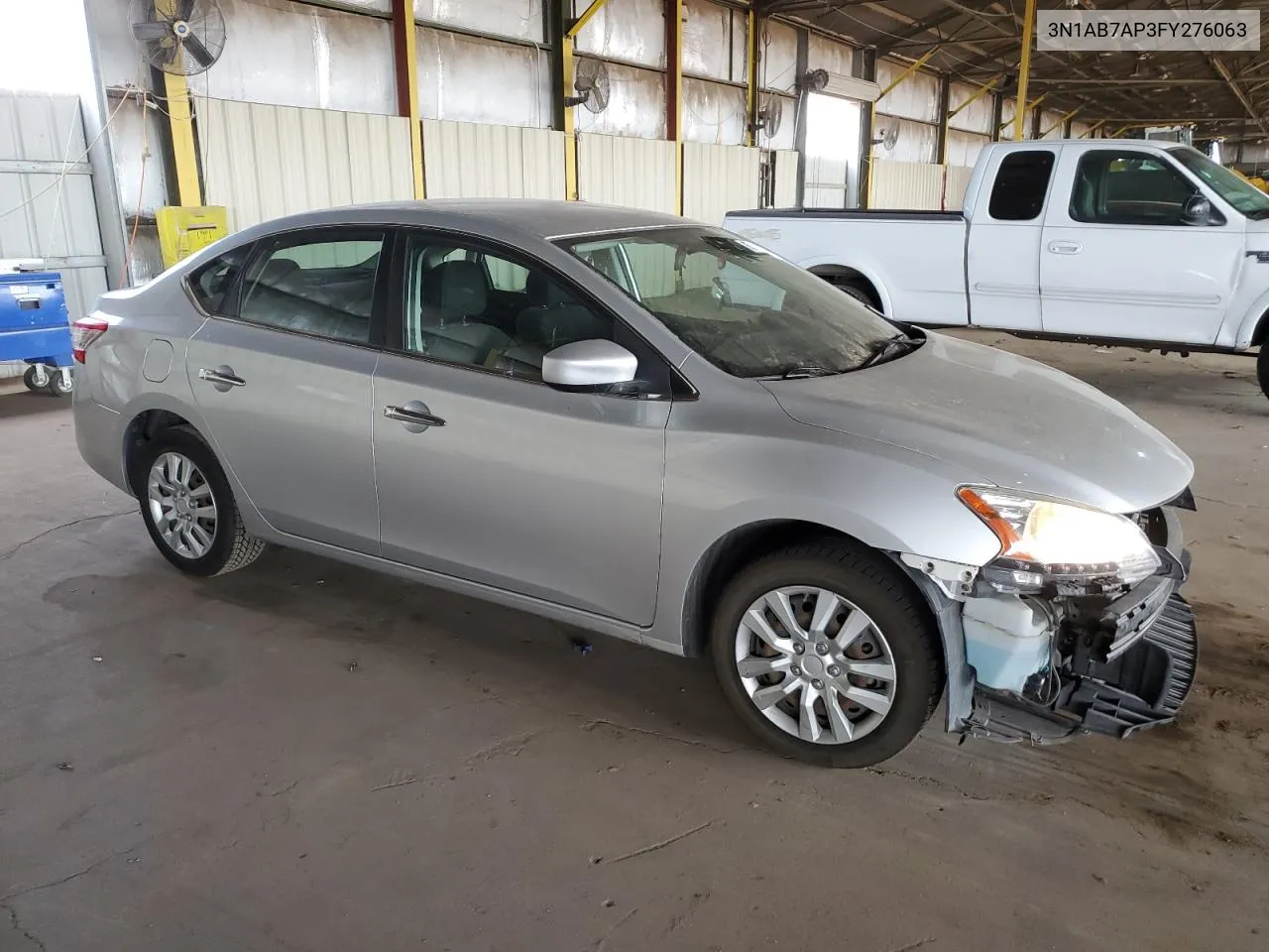 2015 Nissan Sentra S VIN: 3N1AB7AP3FY276063 Lot: 67102294