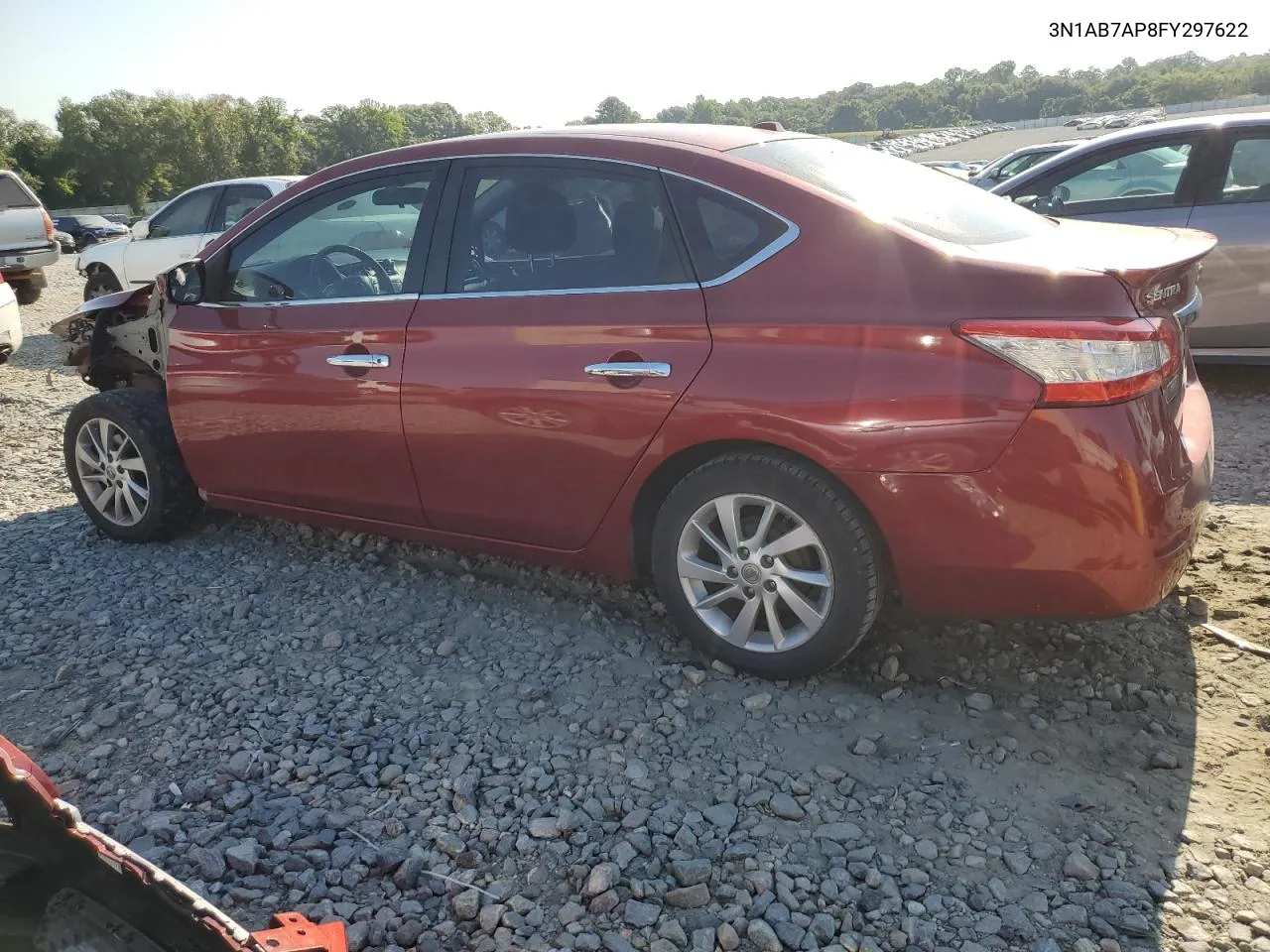 2015 Nissan Sentra S VIN: 3N1AB7AP8FY297622 Lot: 67103774