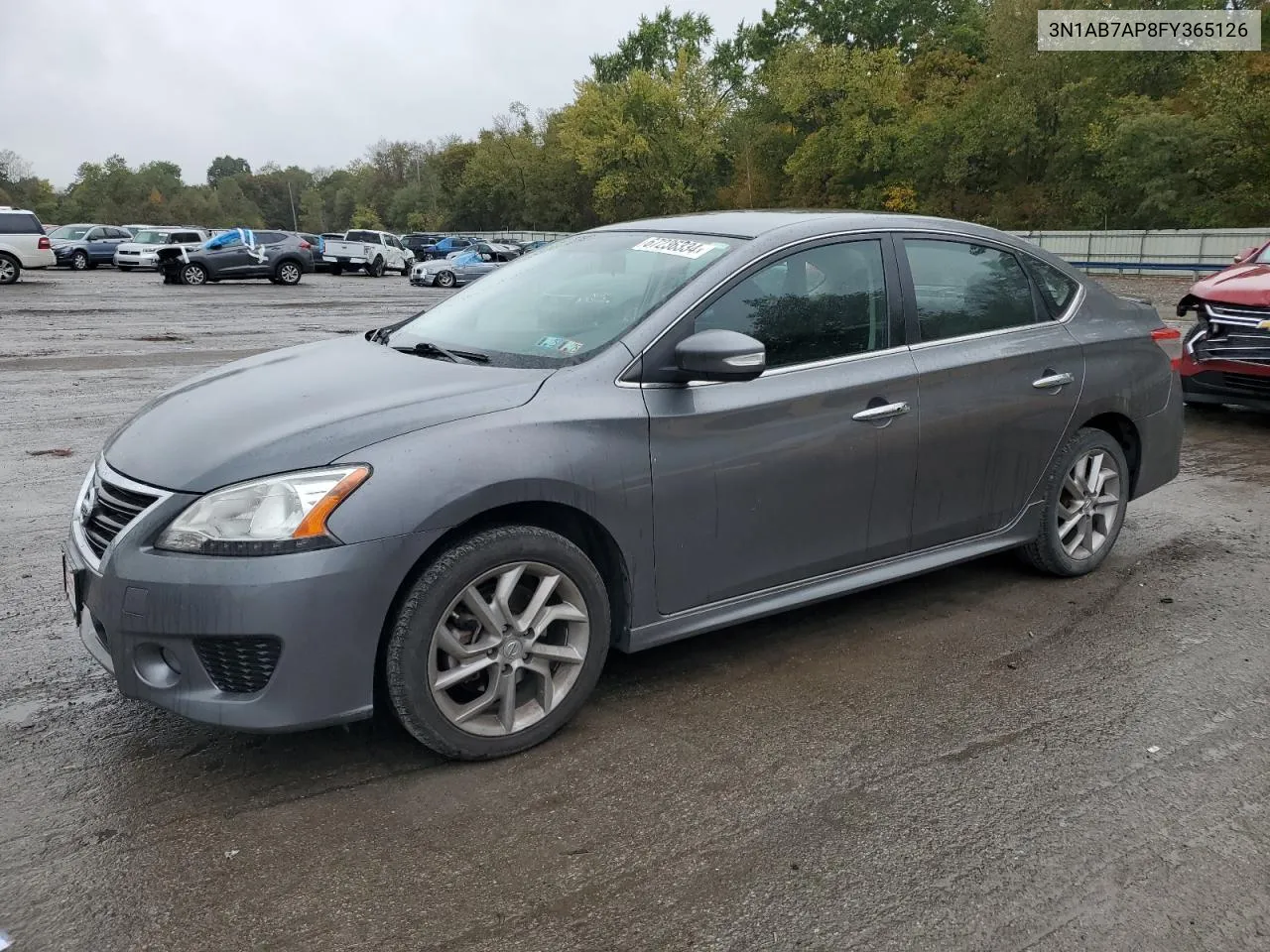 3N1AB7AP8FY365126 2015 Nissan Sentra S