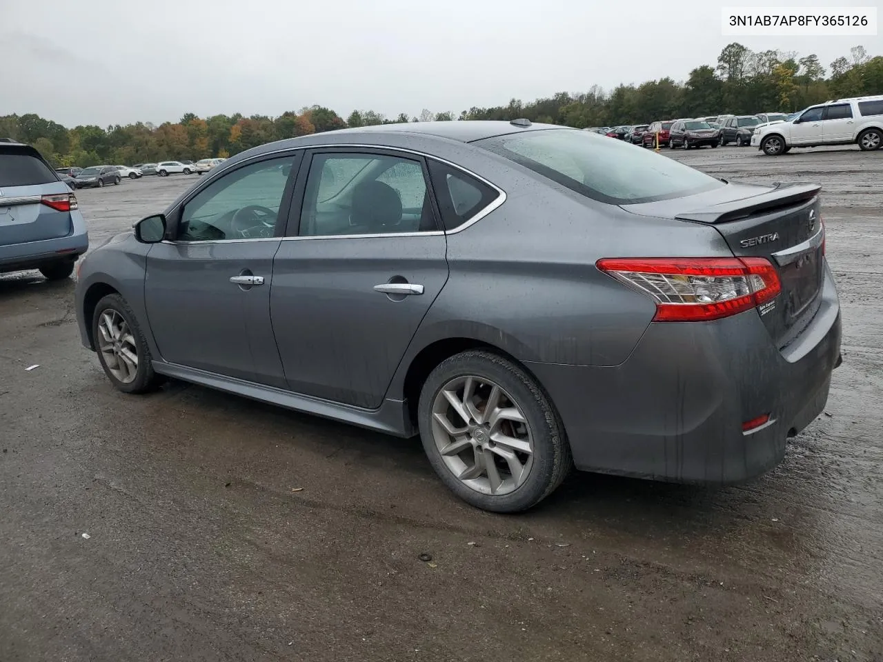 2015 Nissan Sentra S VIN: 3N1AB7AP8FY365126 Lot: 67236334