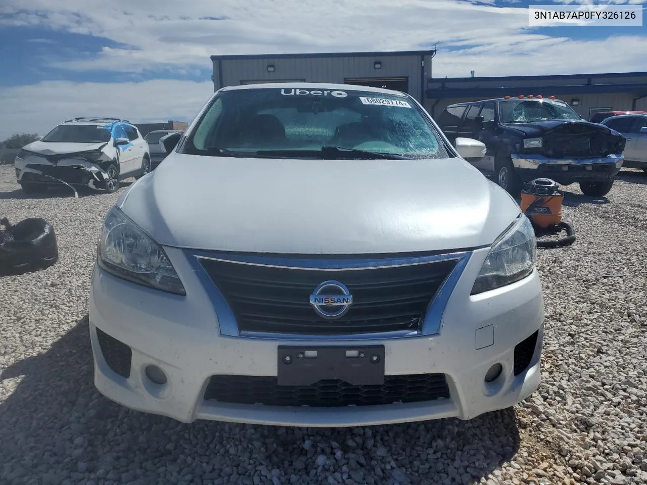 3N1AB7AP0FY326126 2015 Nissan Sentra S