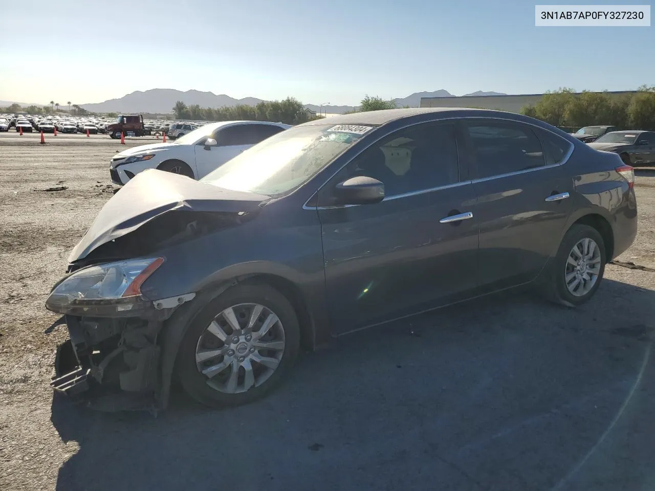 2015 Nissan Sentra S VIN: 3N1AB7AP0FY327230 Lot: 68084304