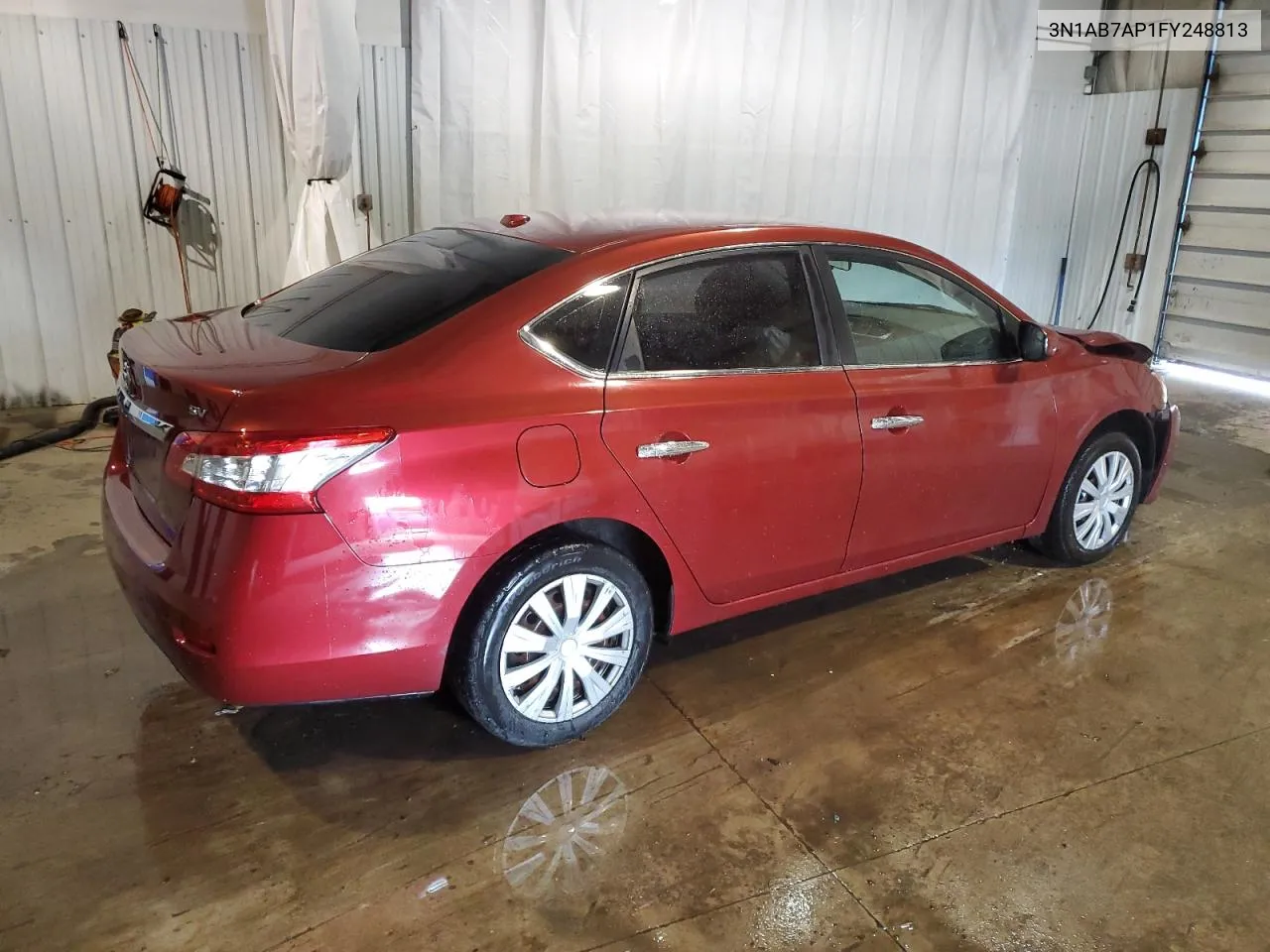 2015 Nissan Sentra S VIN: 3N1AB7AP1FY248813 Lot: 68090264