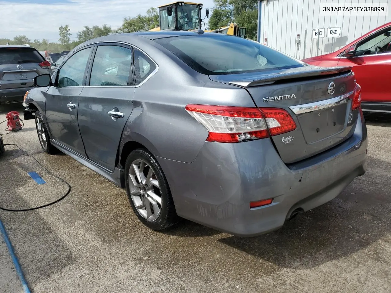 2015 Nissan Sentra S VIN: 3N1AB7AP5FY338899 Lot: 68238144