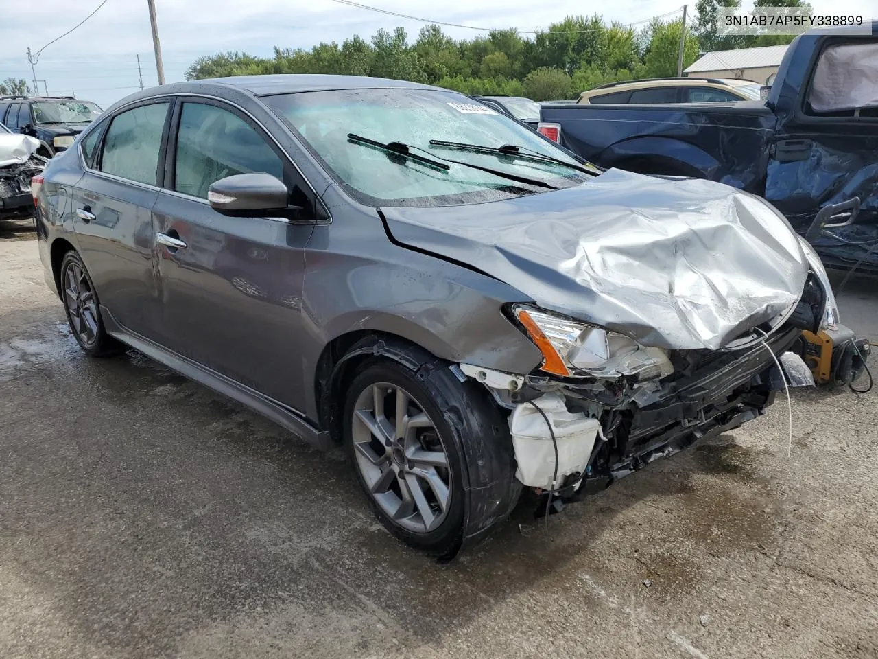 3N1AB7AP5FY338899 2015 Nissan Sentra S