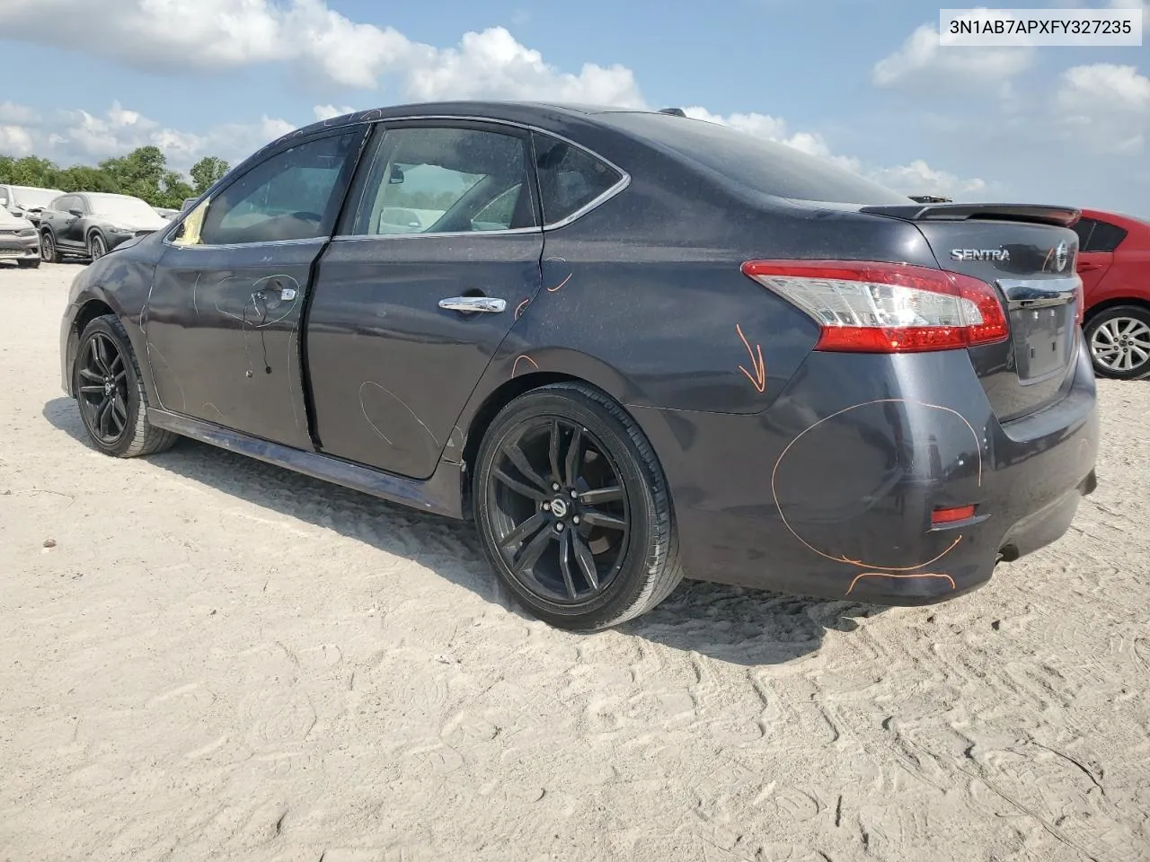 2015 Nissan Sentra S VIN: 3N1AB7APXFY327235 Lot: 68356024