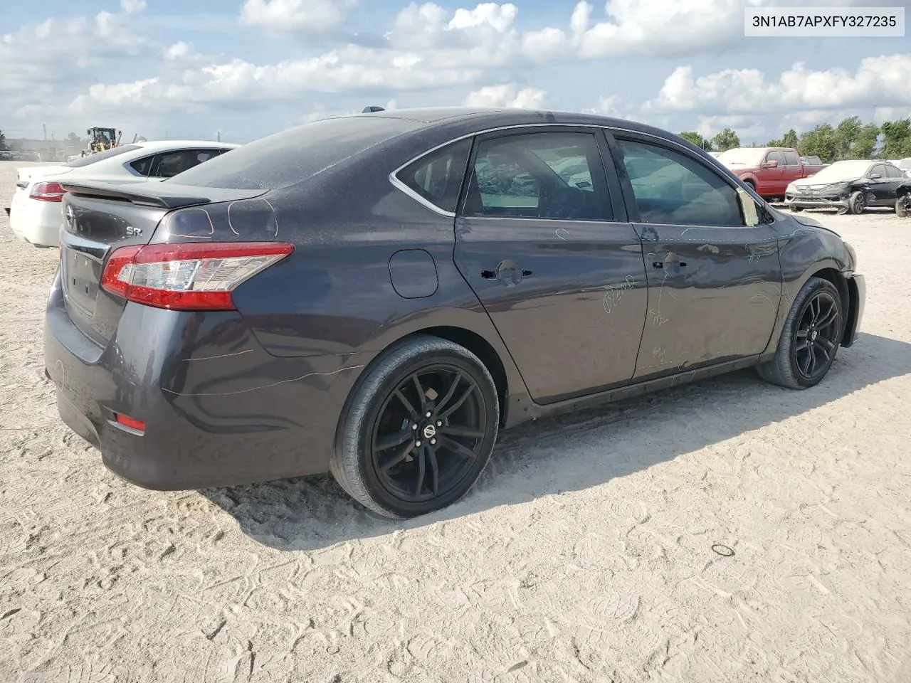 2015 Nissan Sentra S VIN: 3N1AB7APXFY327235 Lot: 68356024