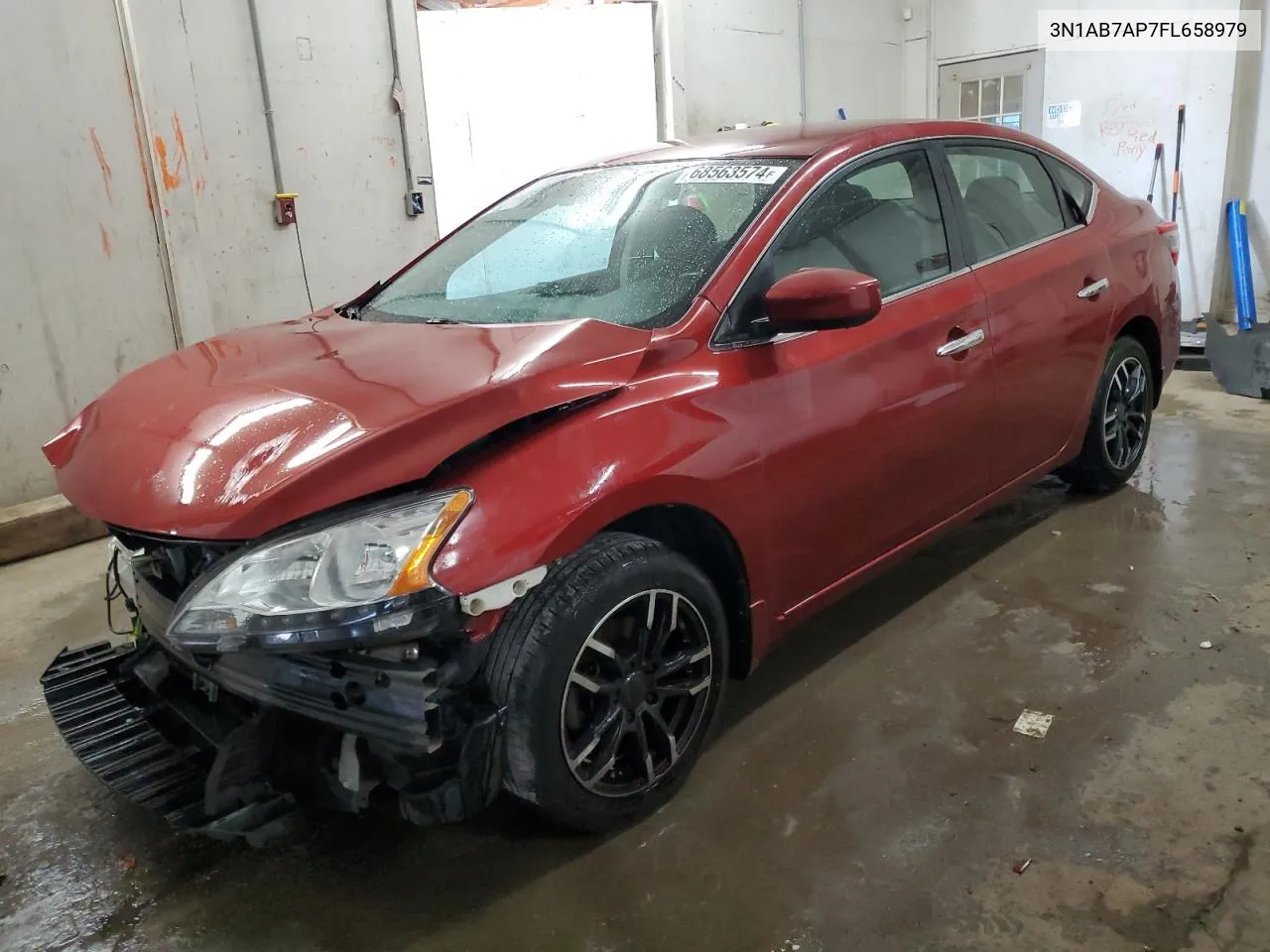 3N1AB7AP7FL658979 2015 Nissan Sentra S