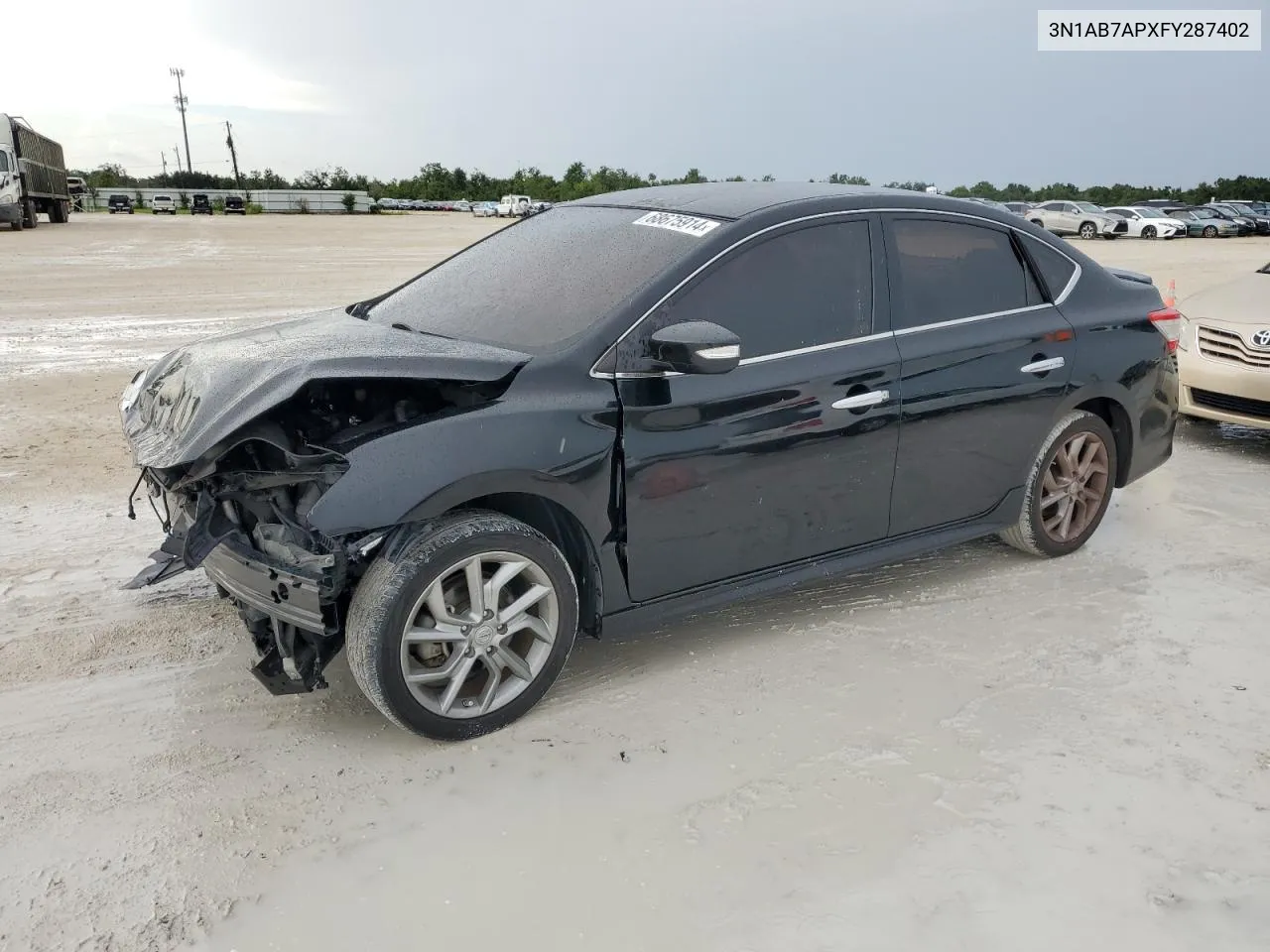 2015 Nissan Sentra S VIN: 3N1AB7APXFY287402 Lot: 68675914