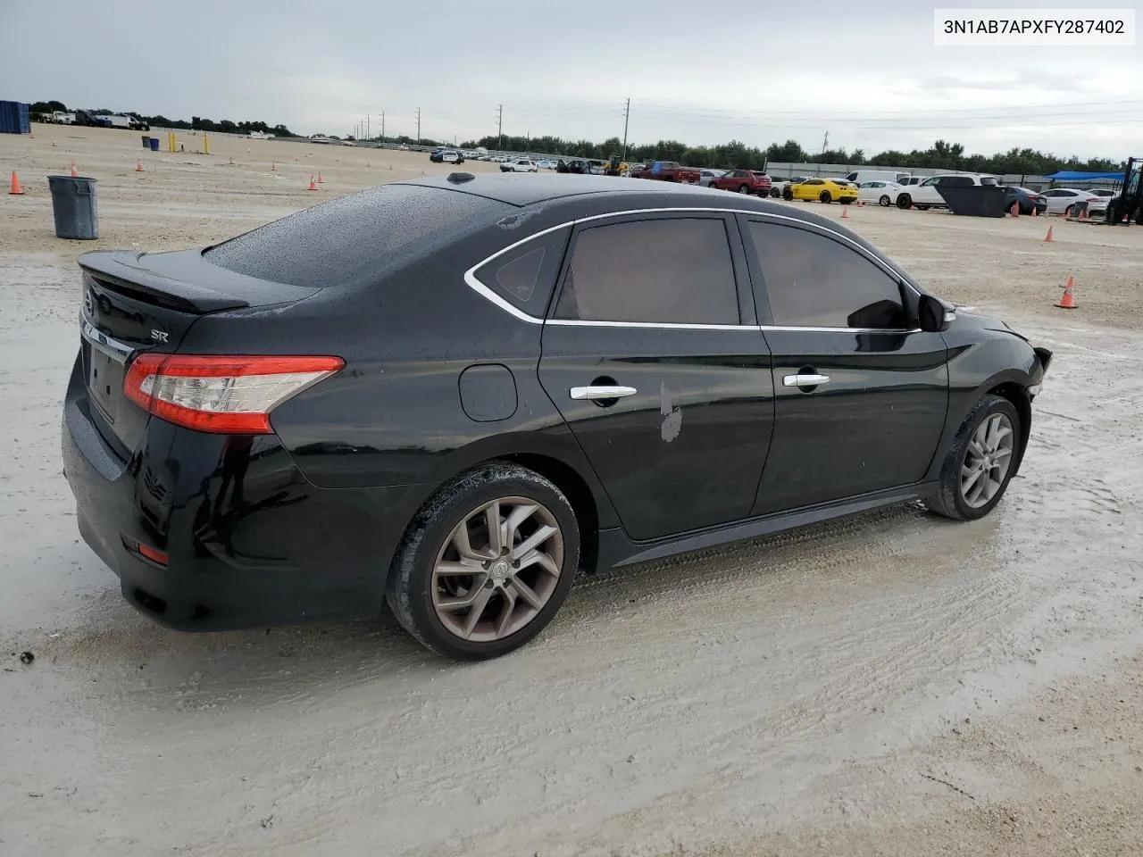 2015 Nissan Sentra S VIN: 3N1AB7APXFY287402 Lot: 68675914