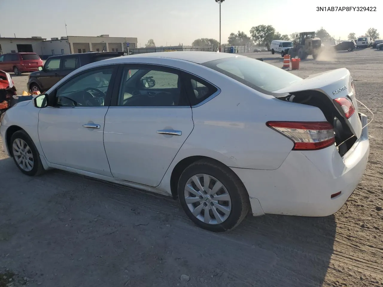 2015 Nissan Sentra S VIN: 3N1AB7AP8FY329422 Lot: 68843894