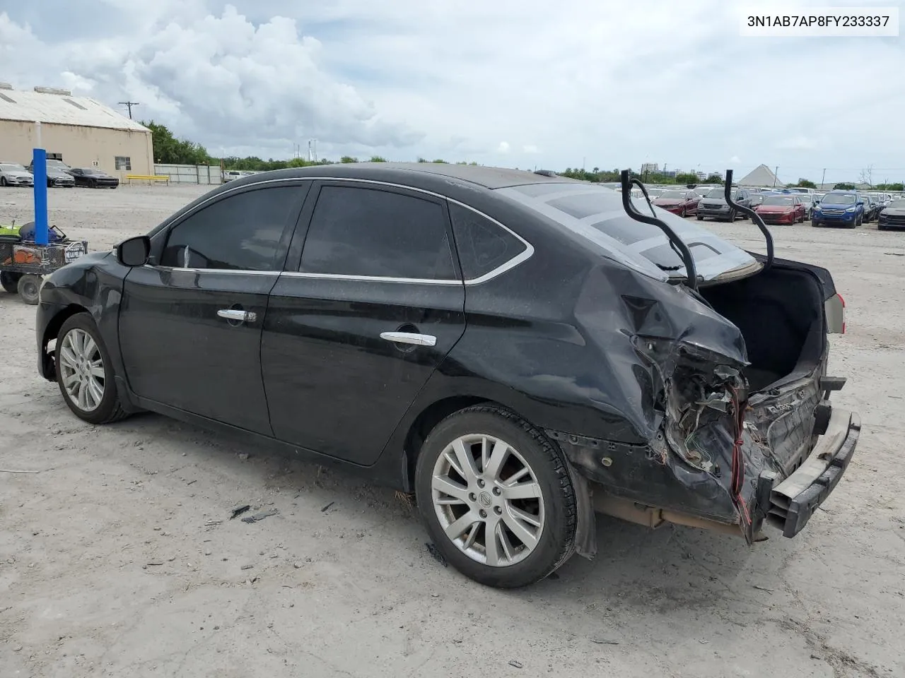 2015 Nissan Sentra S VIN: 3N1AB7AP8FY233337 Lot: 68990504