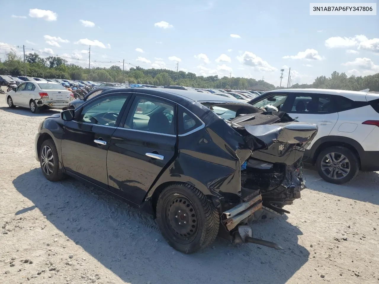 3N1AB7AP6FY347806 2015 Nissan Sentra S