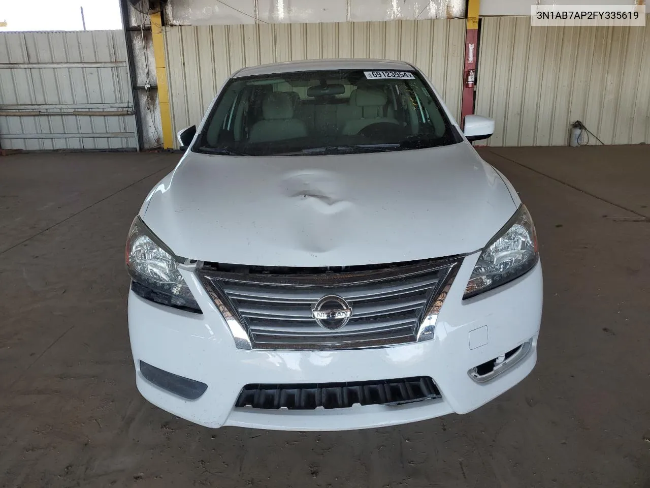 3N1AB7AP2FY335619 2015 Nissan Sentra S