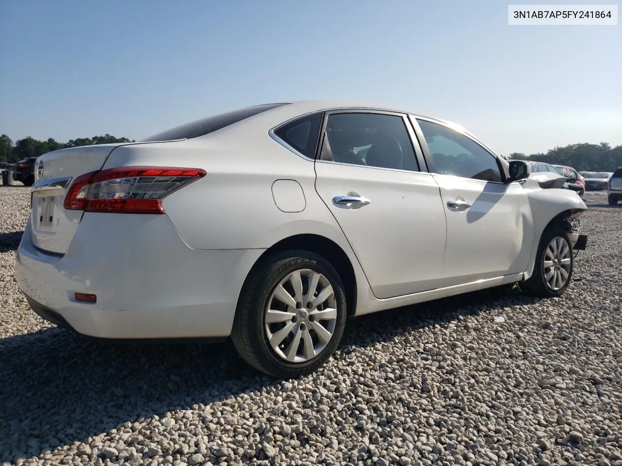 2015 Nissan Sentra S VIN: 3N1AB7AP5FY241864 Lot: 69247114