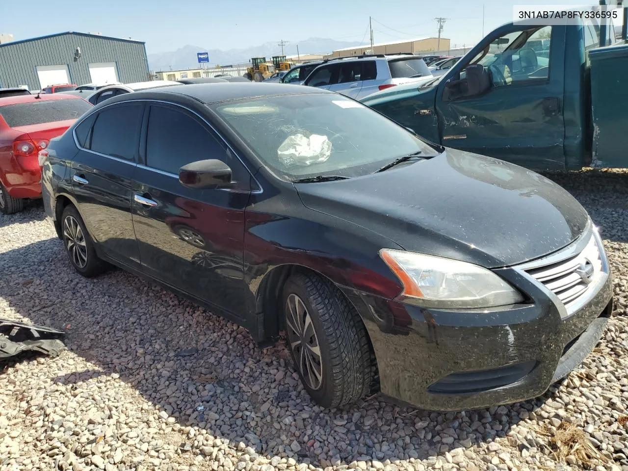 2015 Nissan Sentra S VIN: 3N1AB7AP8FY336595 Lot: 69374164