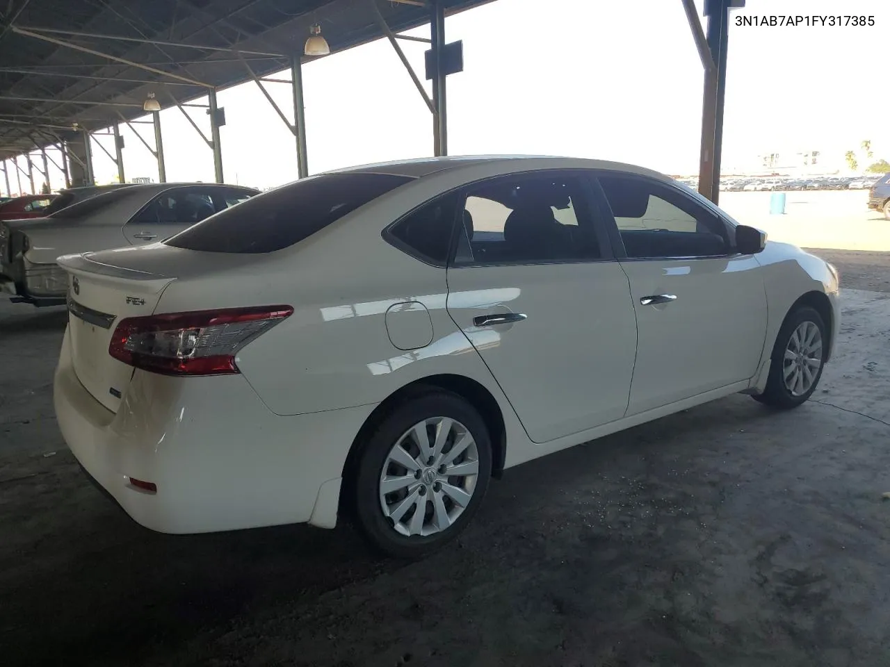 2015 Nissan Sentra S VIN: 3N1AB7AP1FY317385 Lot: 69414304