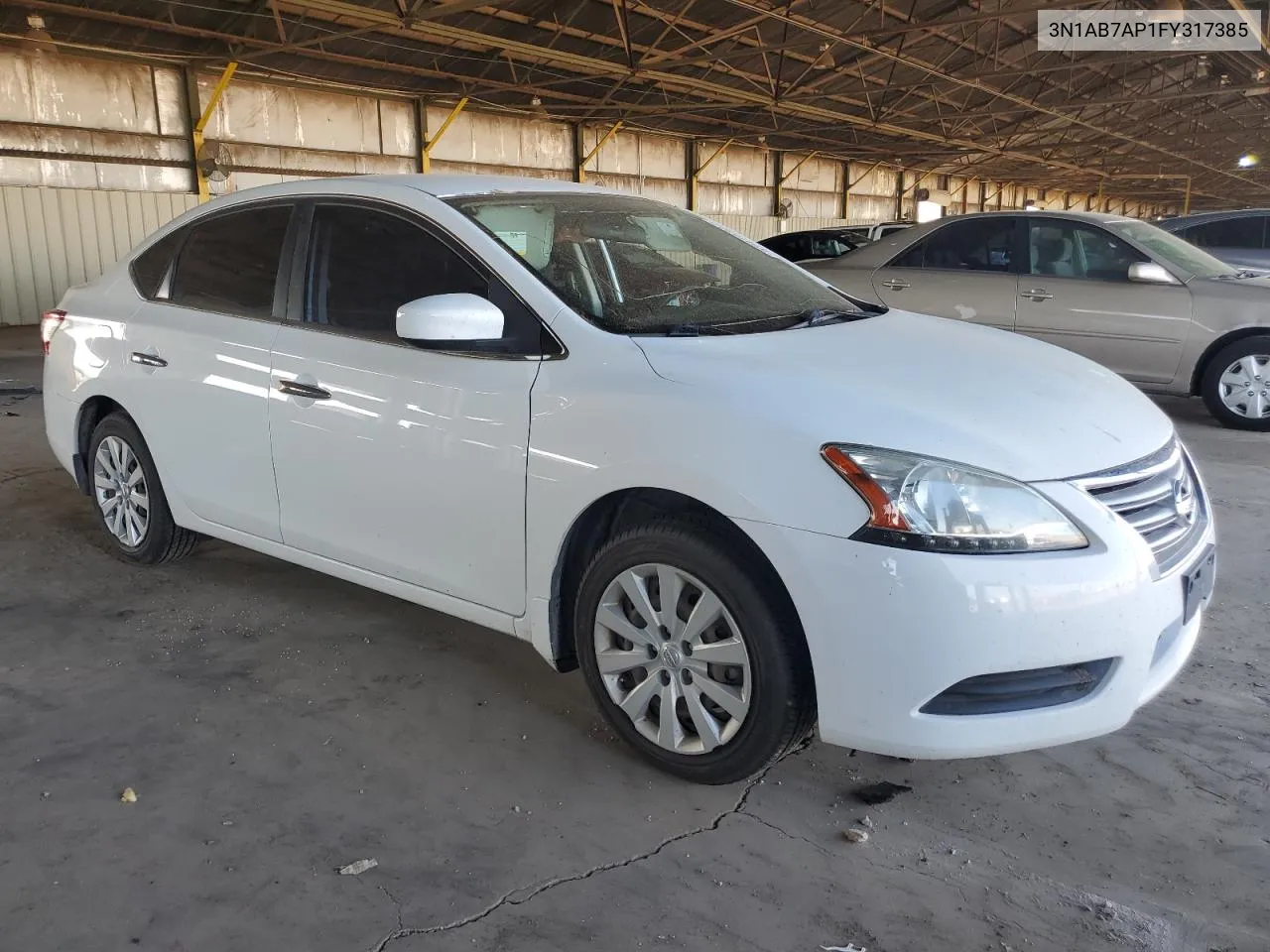 2015 Nissan Sentra S VIN: 3N1AB7AP1FY317385 Lot: 69414304