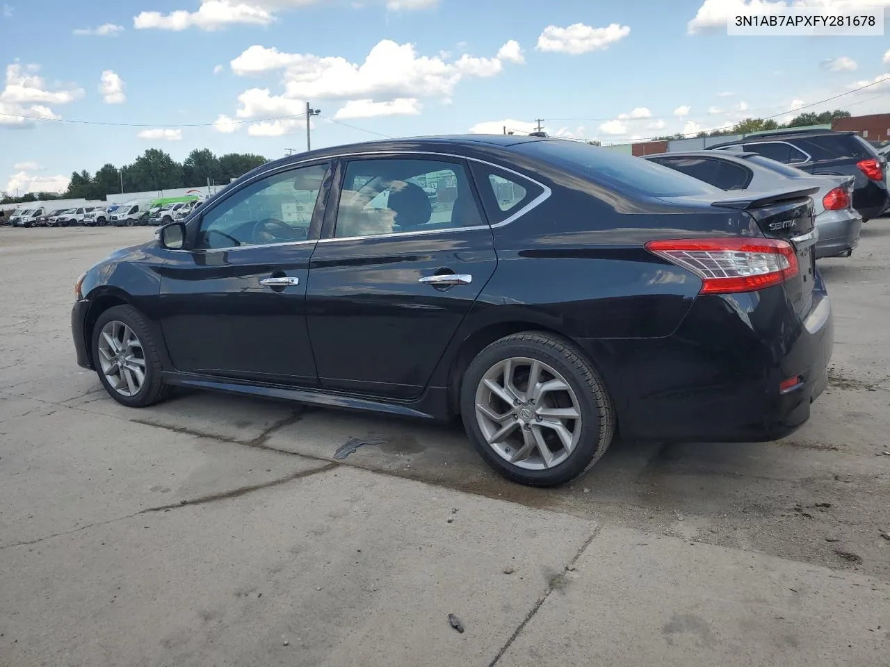 2015 Nissan Sentra S VIN: 3N1AB7APXFY281678 Lot: 69426624