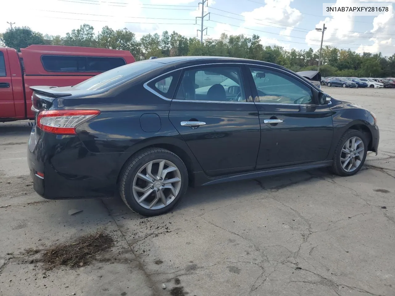 2015 Nissan Sentra S VIN: 3N1AB7APXFY281678 Lot: 69426624