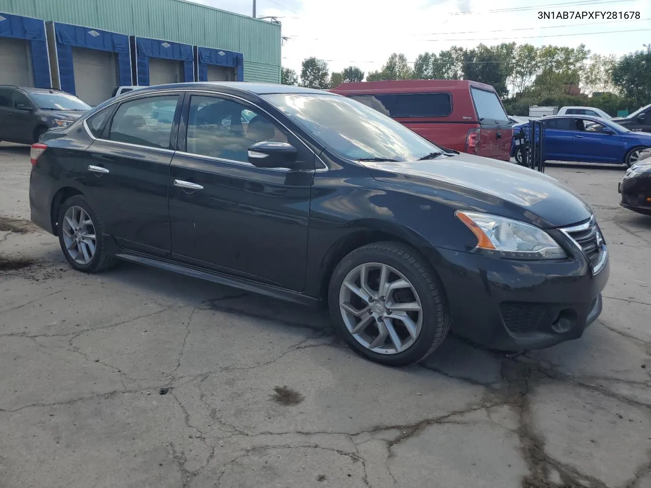 3N1AB7APXFY281678 2015 Nissan Sentra S