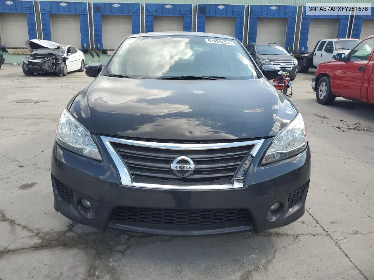 2015 Nissan Sentra S VIN: 3N1AB7APXFY281678 Lot: 69426624