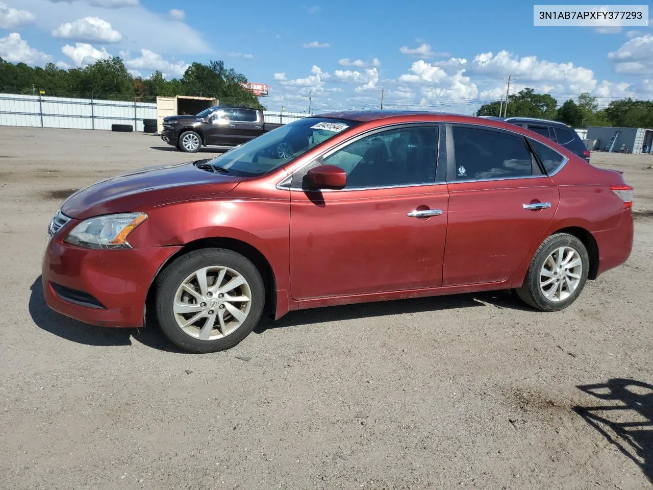 2015 Nissan Sentra S VIN: 3N1AB7APXFY377293 Lot: 69491544