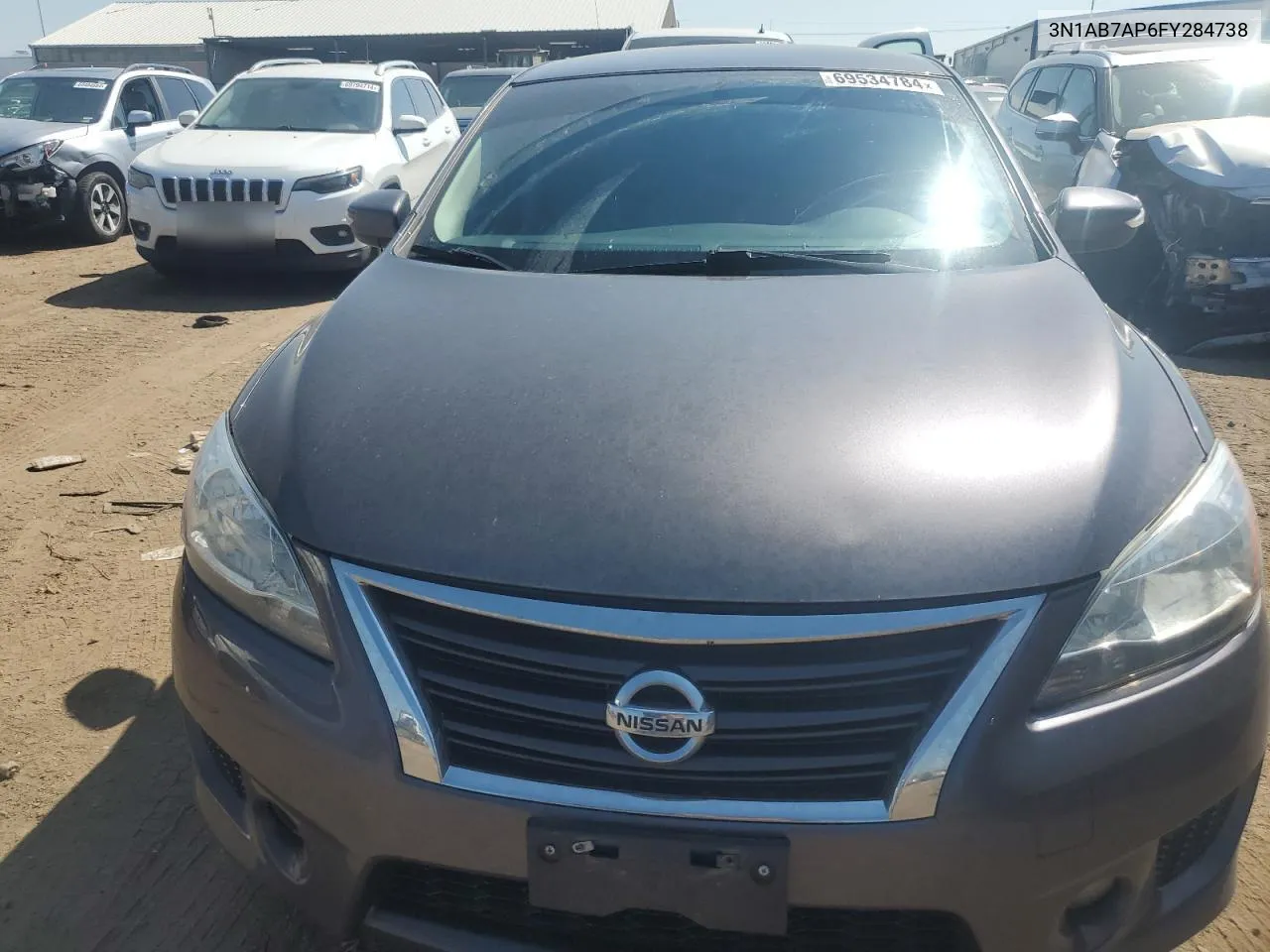 3N1AB7AP6FY284738 2015 Nissan Sentra S