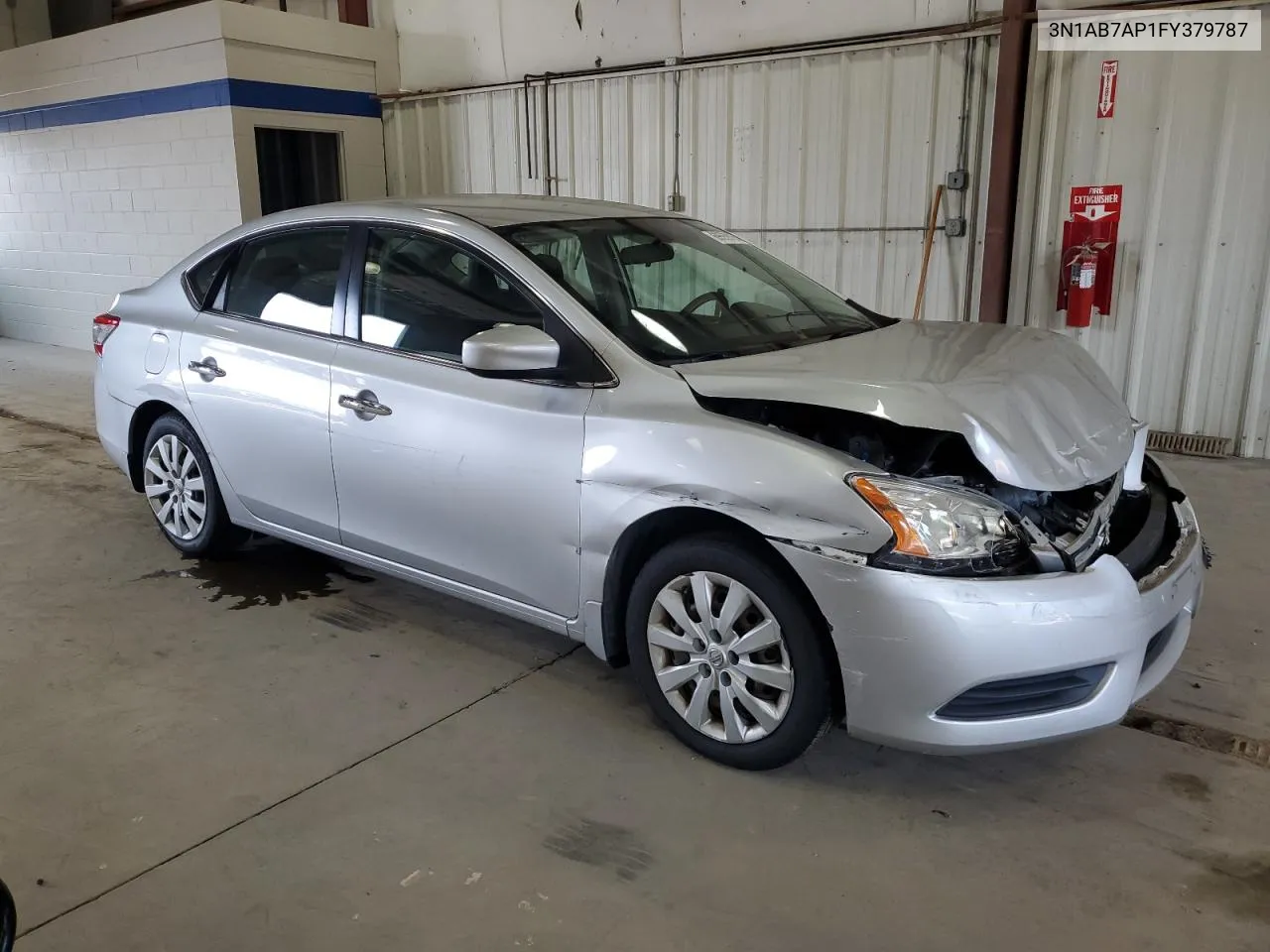 2015 Nissan Sentra S VIN: 3N1AB7AP1FY379787 Lot: 69559154