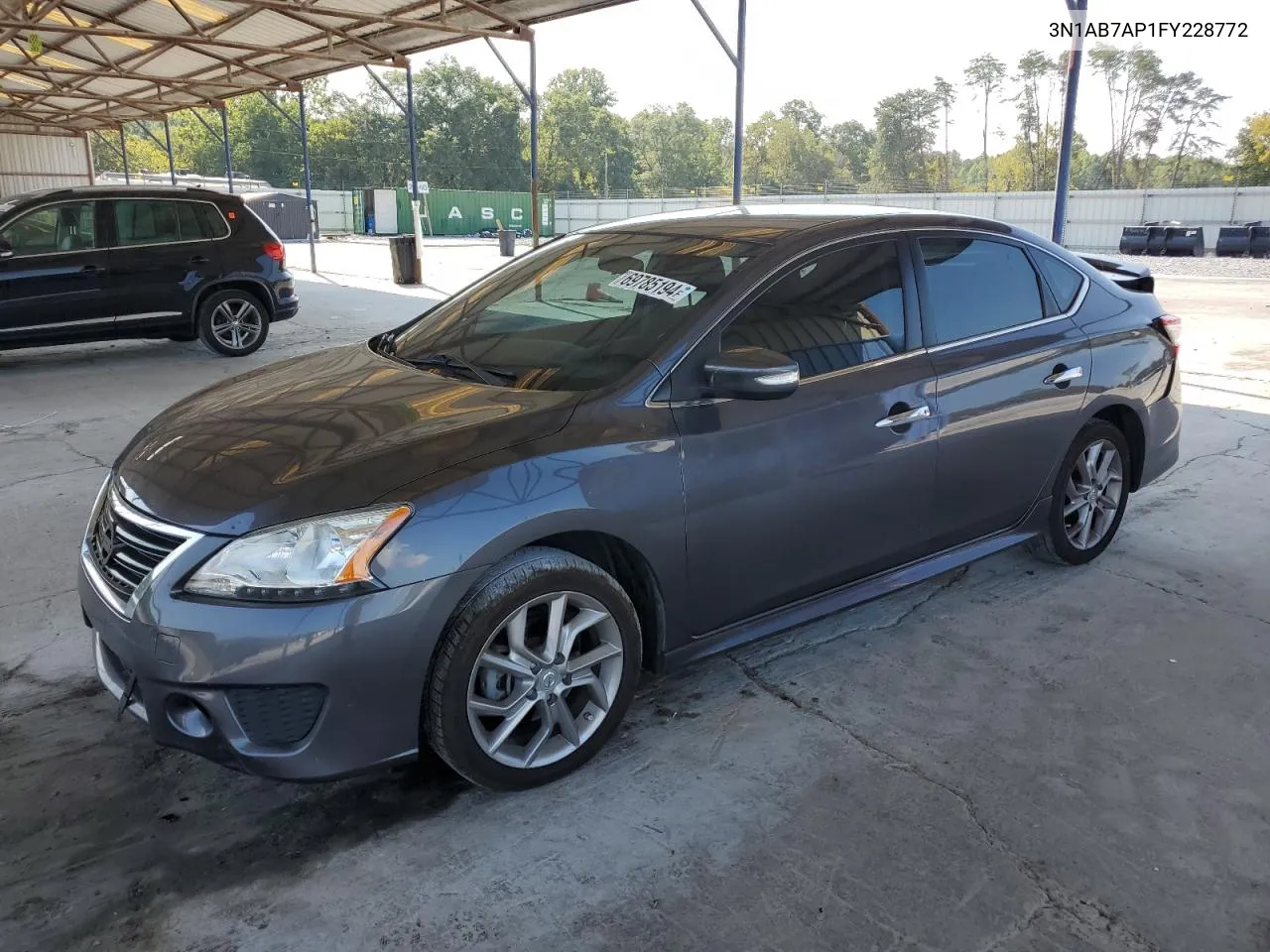 2015 Nissan Sentra S VIN: 3N1AB7AP1FY228772 Lot: 69785194