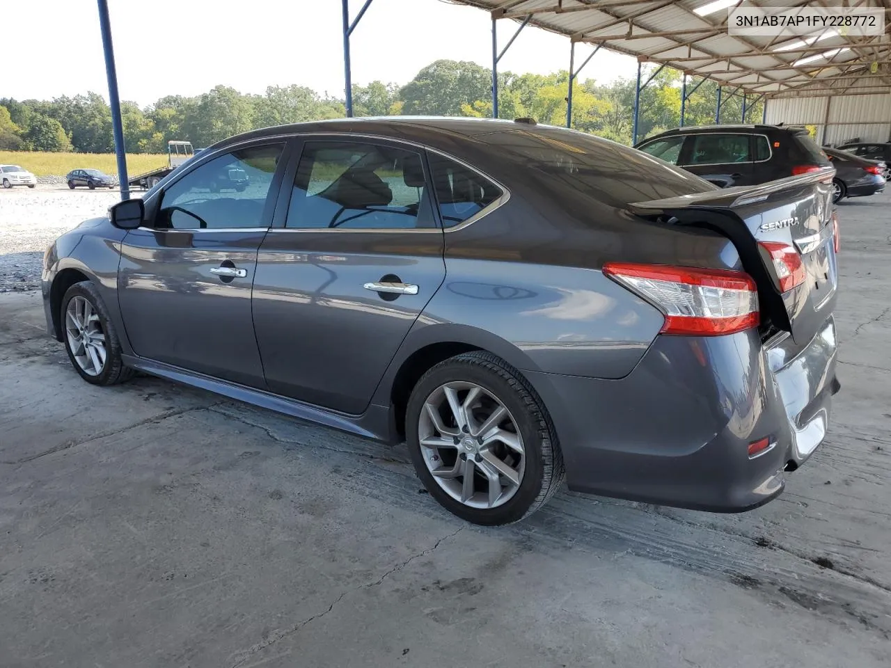 2015 Nissan Sentra S VIN: 3N1AB7AP1FY228772 Lot: 69785194