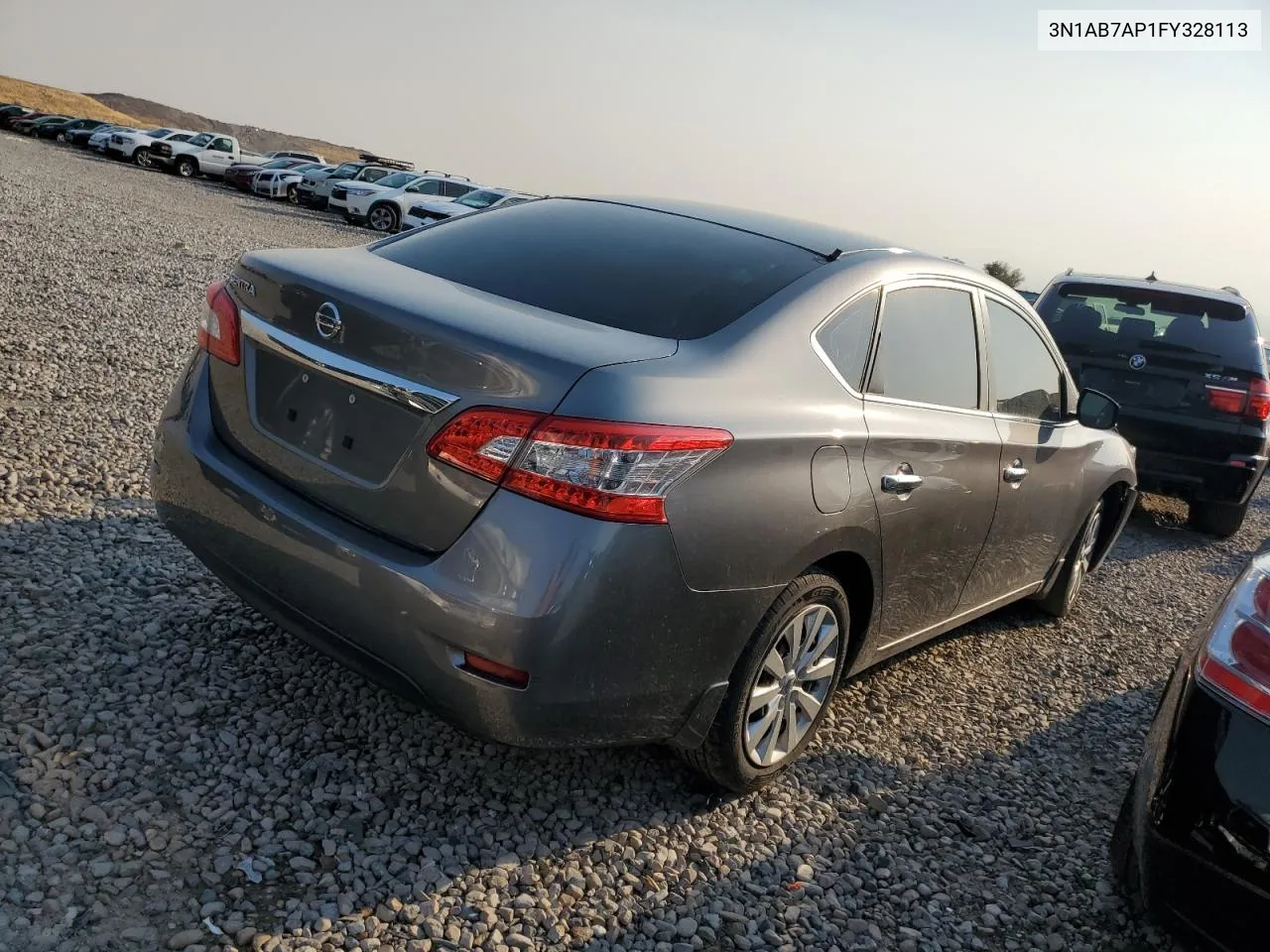 2015 Nissan Sentra S VIN: 3N1AB7AP1FY328113 Lot: 69897984