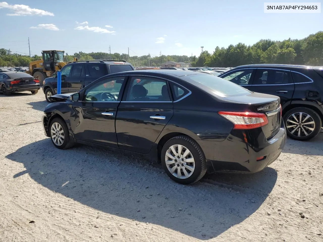 2015 Nissan Sentra S VIN: 3N1AB7AP4FY294653 Lot: 70020734