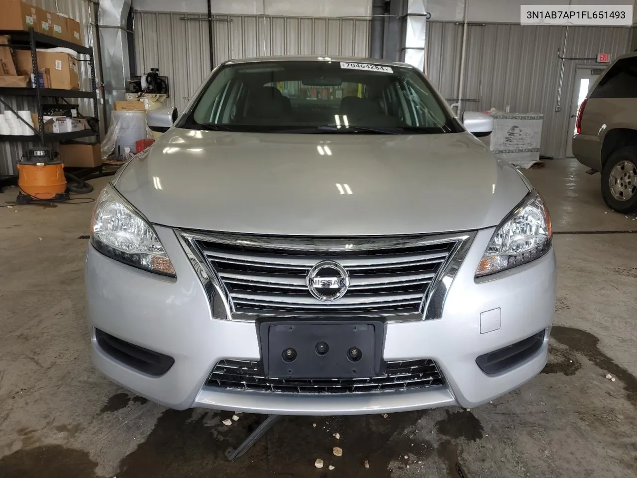 2015 Nissan Sentra S VIN: 3N1AB7AP1FL651493 Lot: 70464284