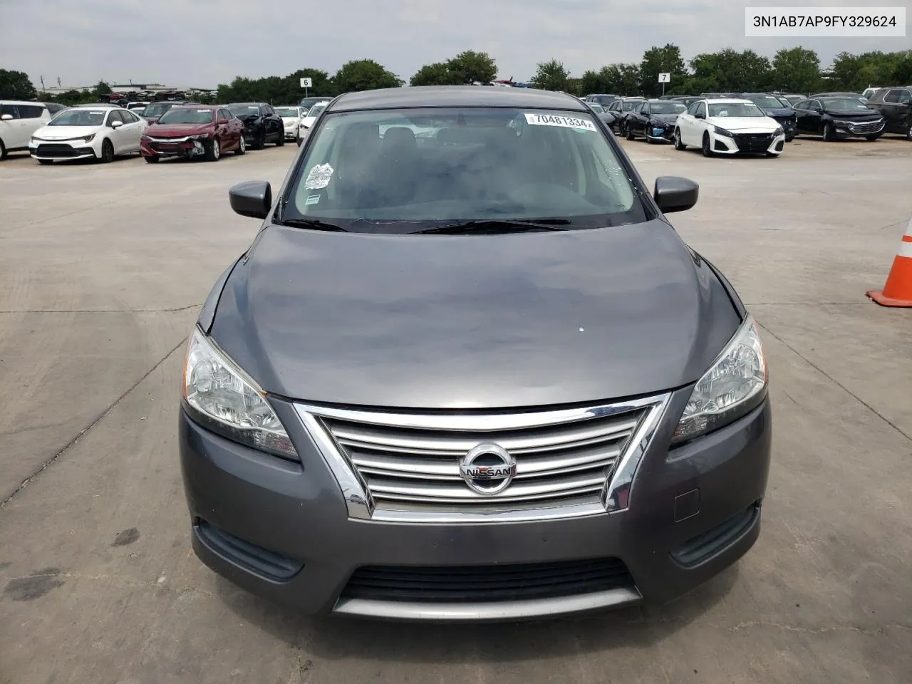 3N1AB7AP9FY329624 2015 Nissan Sentra S