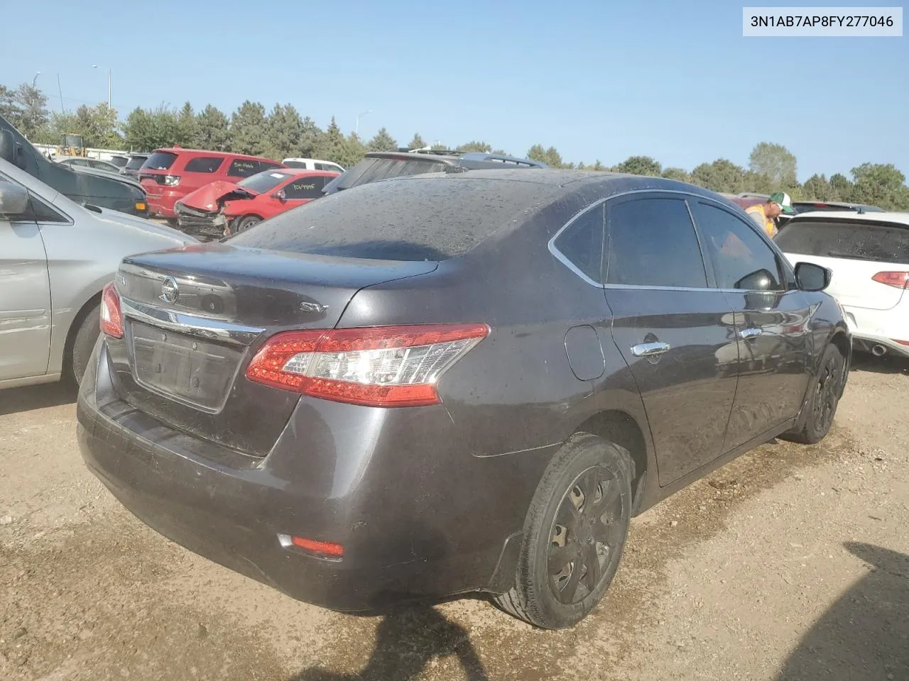 3N1AB7AP8FY277046 2015 Nissan Sentra S