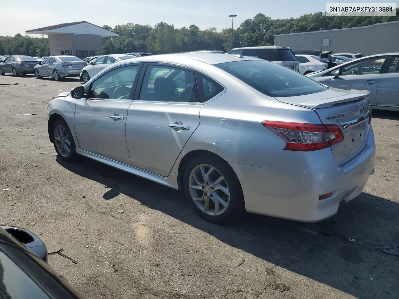 2015 Nissan Sentra S VIN: 3N1AB7APXFY313884 Lot: 70557904