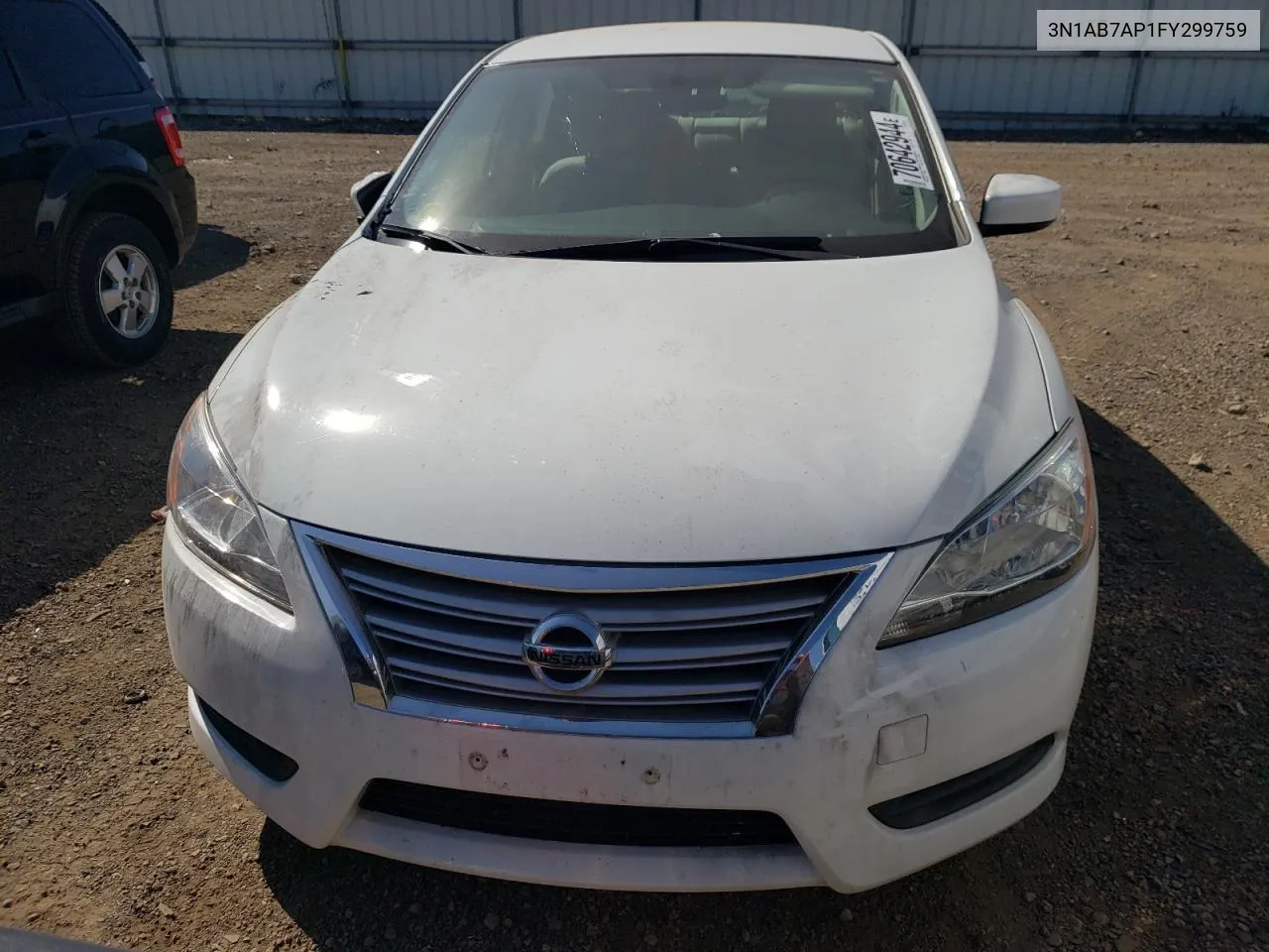 2015 Nissan Sentra S VIN: 3N1AB7AP1FY299759 Lot: 70642944