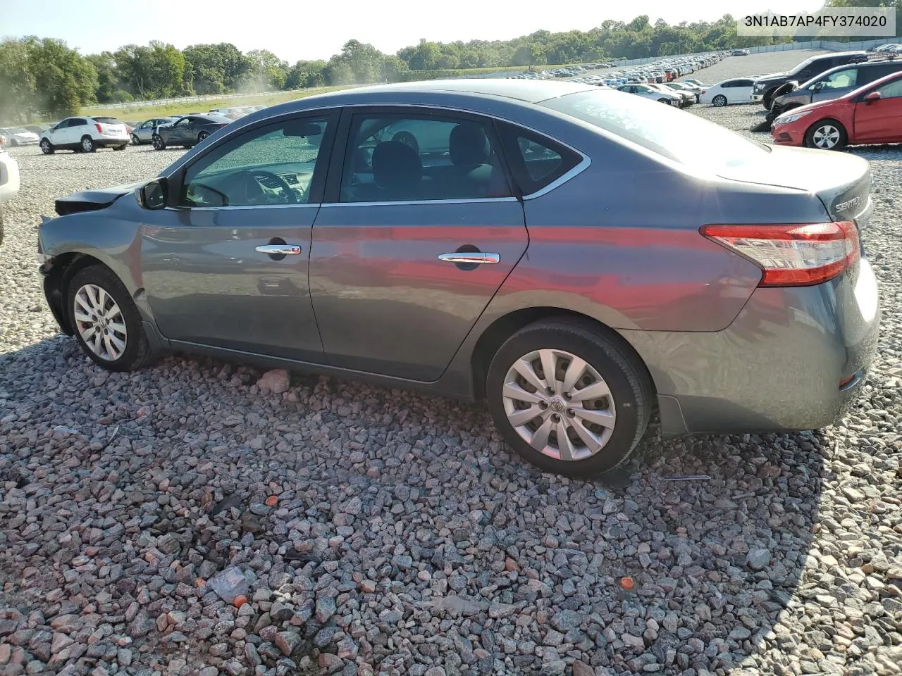 3N1AB7AP4FY374020 2015 Nissan Sentra S