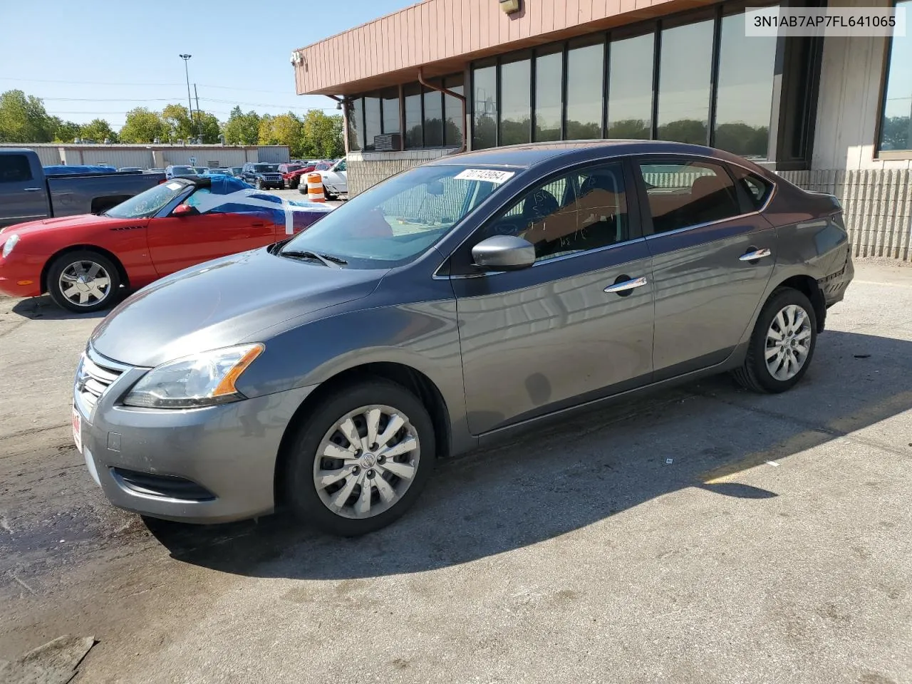 2015 Nissan Sentra S VIN: 3N1AB7AP7FL641065 Lot: 70743964