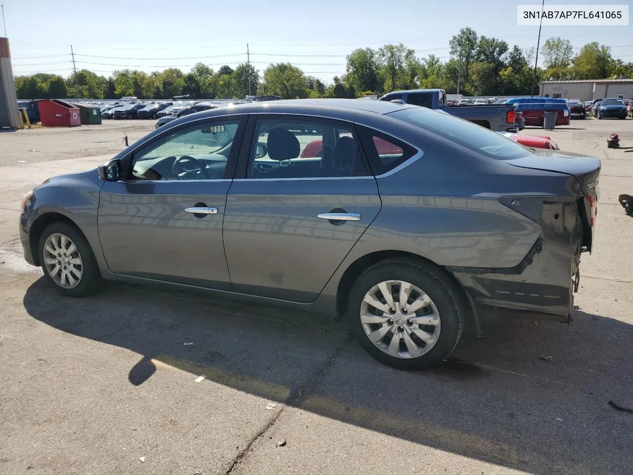 2015 Nissan Sentra S VIN: 3N1AB7AP7FL641065 Lot: 70743964