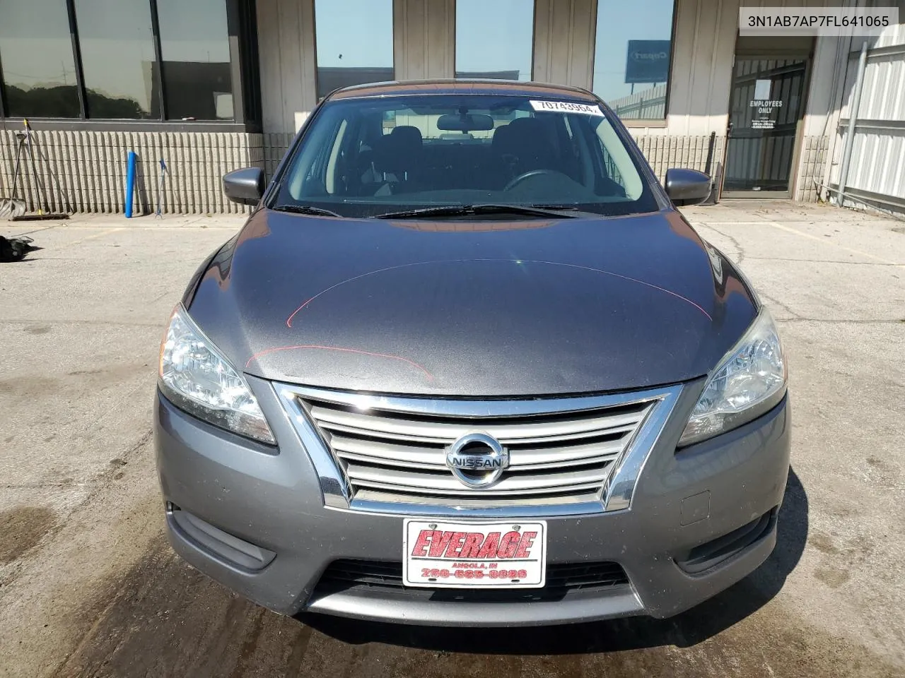 2015 Nissan Sentra S VIN: 3N1AB7AP7FL641065 Lot: 70743964