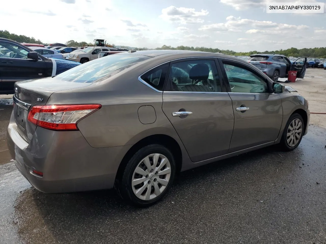 2015 Nissan Sentra S VIN: 3N1AB7AP4FY330129 Lot: 70907444