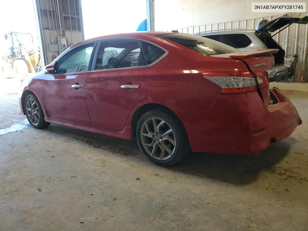 2015 Nissan Sentra S VIN: 3N1AB7APXFY281745 Lot: 71007114