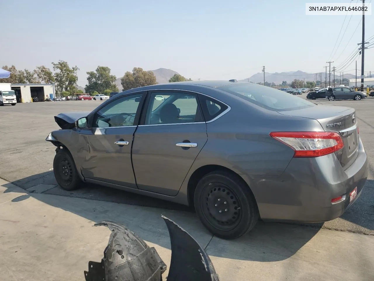 3N1AB7APXFL646082 2015 Nissan Sentra S